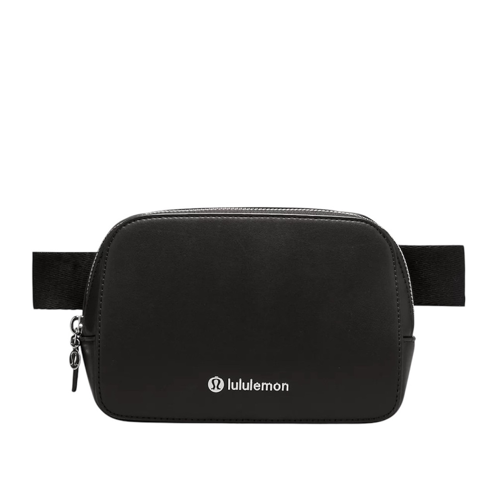 🆕 NWT Lululemon Athletica Black Everywhere Belt Bag - Cactus Leather